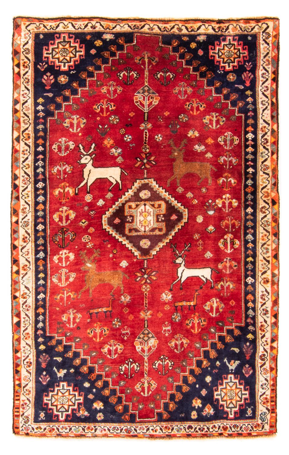 Perser Rug - Nomadic - 174 x 115 cm - red