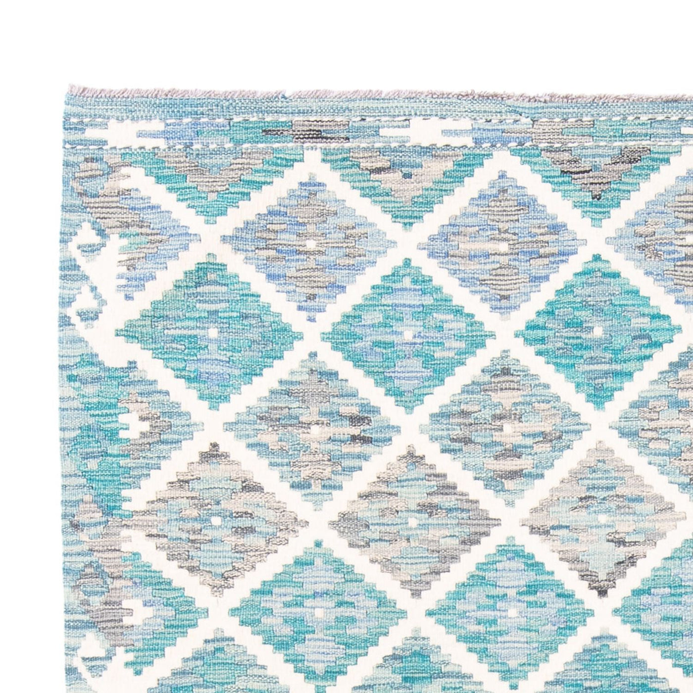 Modern Kilim Rug 241x183cm - Wool Rug