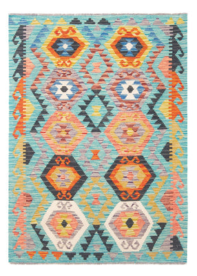 Kelim Rug - Splash - 170 x 118 cm - multicolored