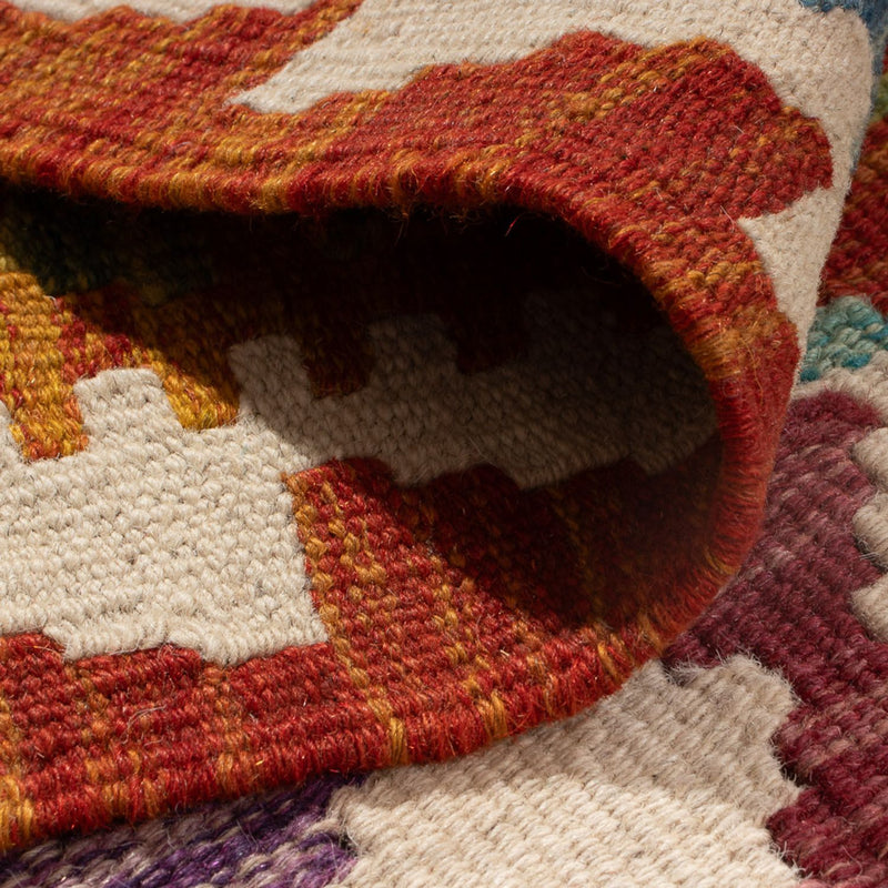 Kelim Rug - Splash - 166 x 119 cm - multicolored