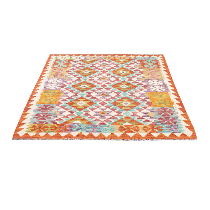 Kelim Rug - Splash - 166 x 119 cm - multicolored