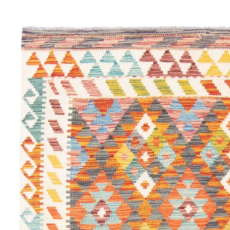 Kelim Rug - Splash - 195 x 156 cm - multicolored