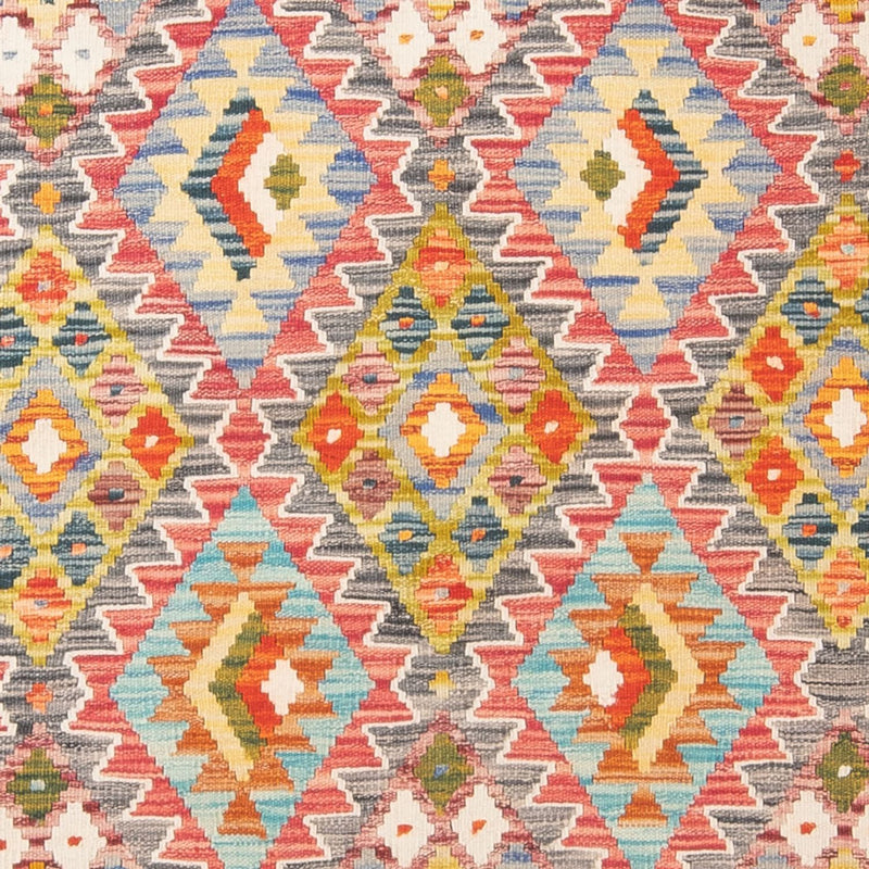 Kelim Rug - Splash - 197 x 162 cm - multicolored