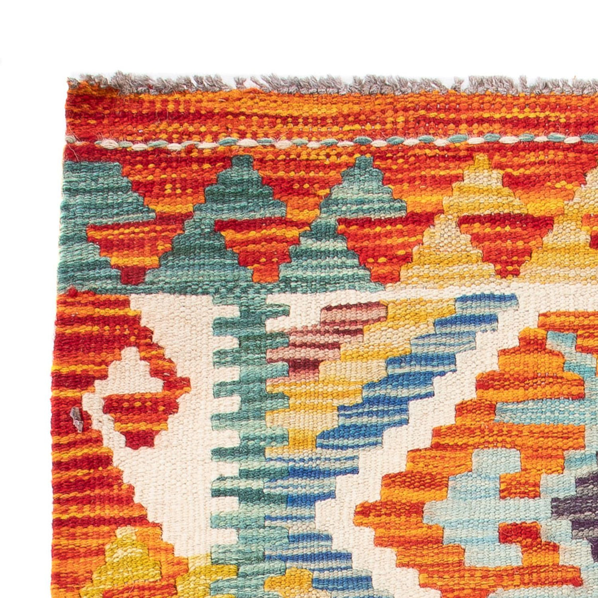 Kelim Rug - Splash - 91 x 62 cm - multicolored