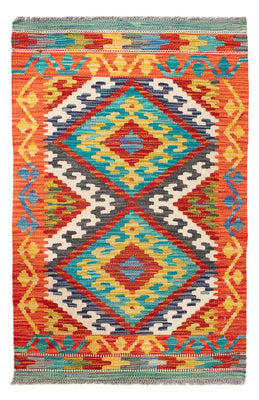 Kelim Rug - Splash - 90 x 60 cm - multicolored