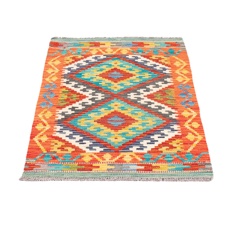 Kelim Rug - Splash - 90 x 60 cm - multicolored