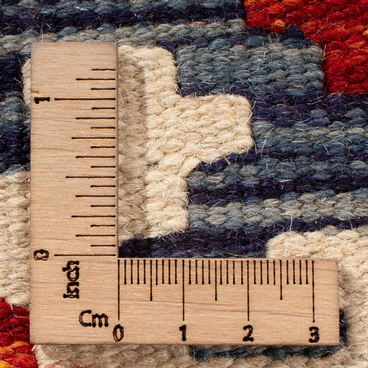 Kelim Rug - Splash - 90 x 60 cm - multicolored