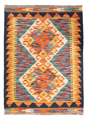 Kelim Rug - Splash - 85 x 62 cm - multicolored