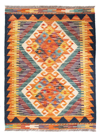 Kelim Rug - Splash - 85 x 62 cm - multicolored