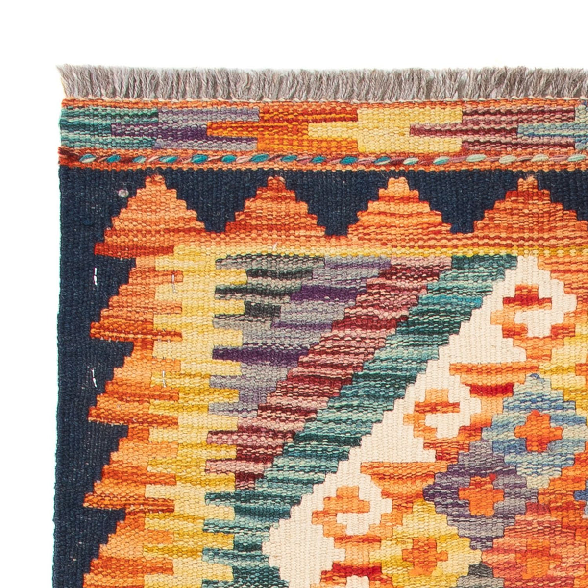 Kelim Rug - Splash - 85 x 62 cm - multicolored