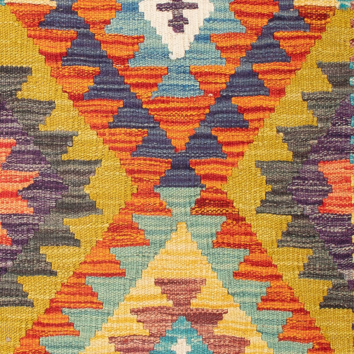Kelim Rug - Splash - 84 x 62 cm - multicolored