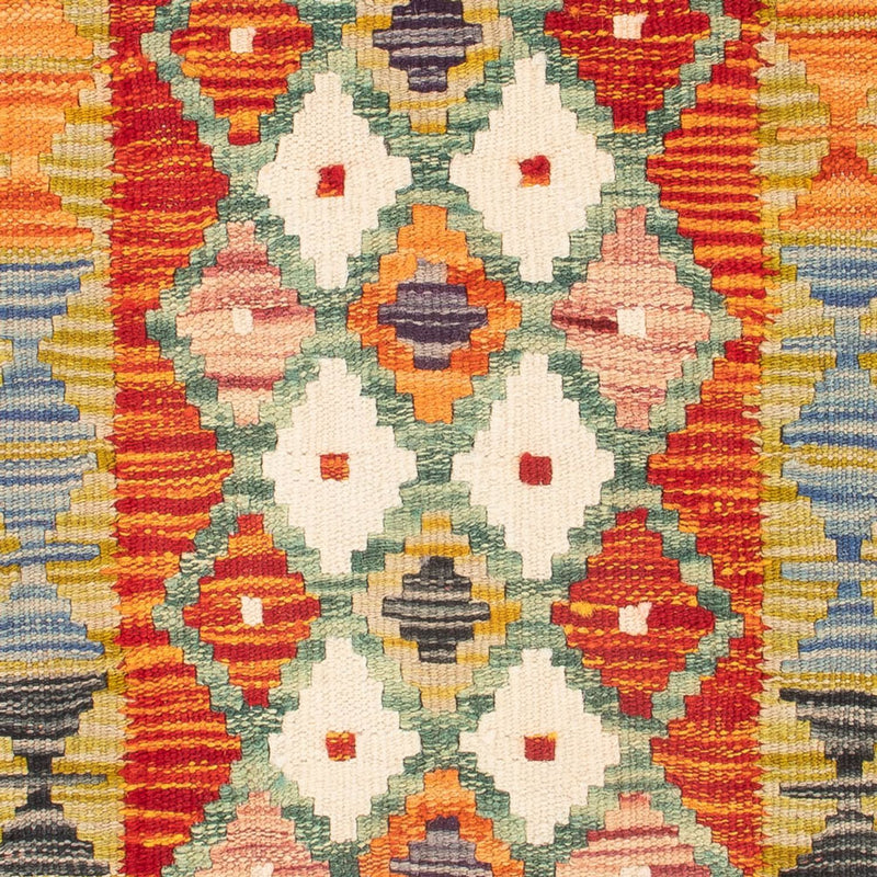 Kelim Rug - Splash - 87 x 60 cm - multicolored