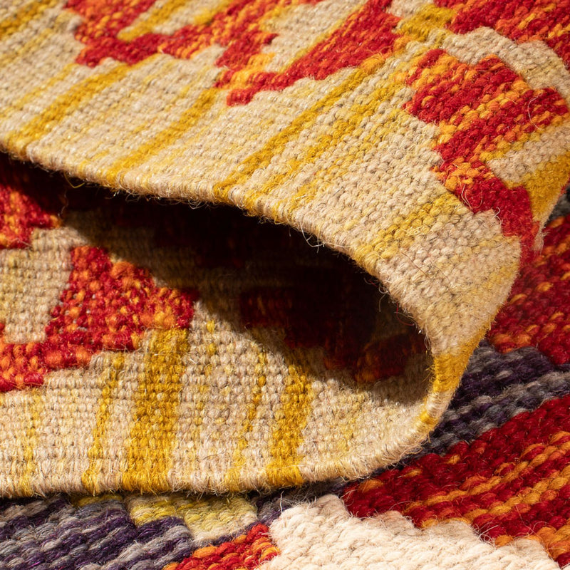 Kelim Rug - Splash - 87 x 60 cm - multicolored