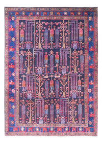 Perser Rug - Nomadic - 230 x 160 cm - purple