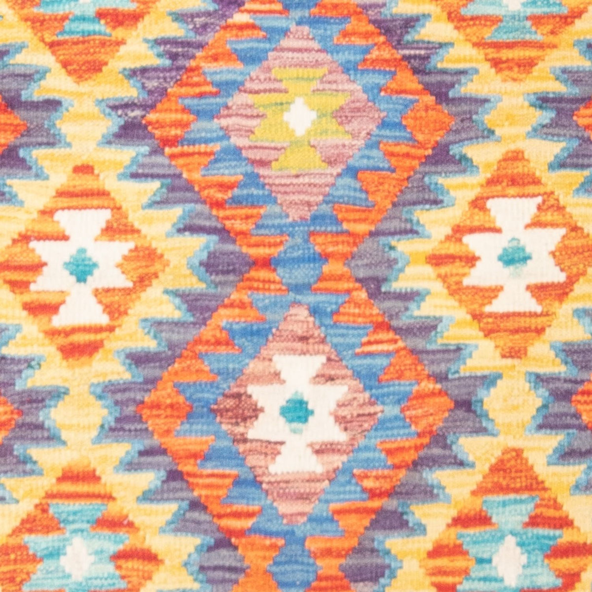 Kelim Rug - Splash - 155 x 102 cm - multicolored