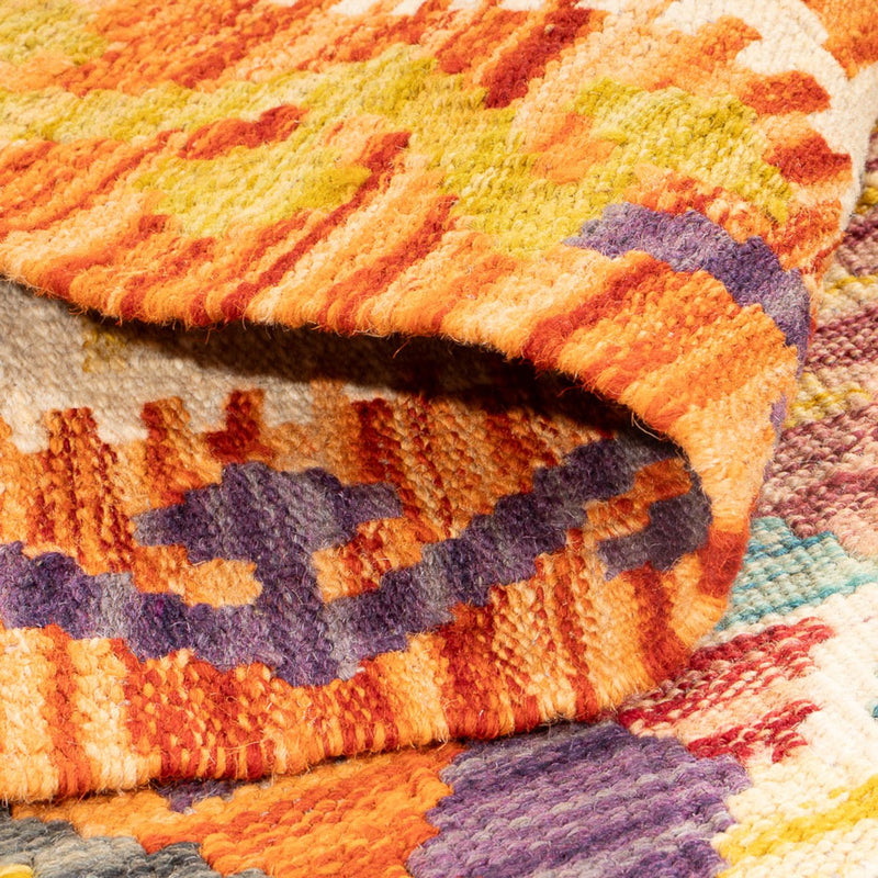 Kelim Rug - Splash - 151 x 105 cm - multicolored