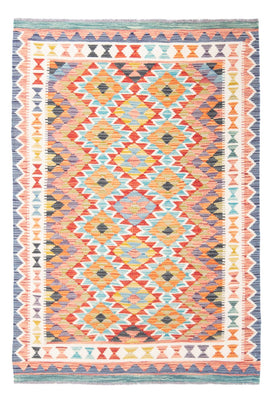 Kelim Rug - Splash - 156 x 105 cm - multicolored