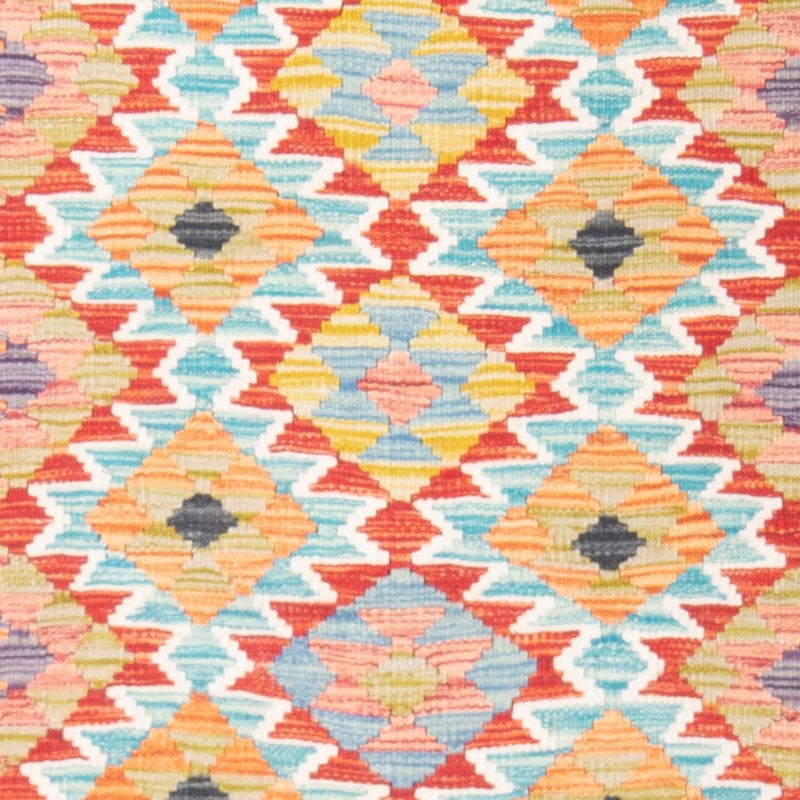 Kelim Rug - Splash - 156 x 105 cm - multicolored