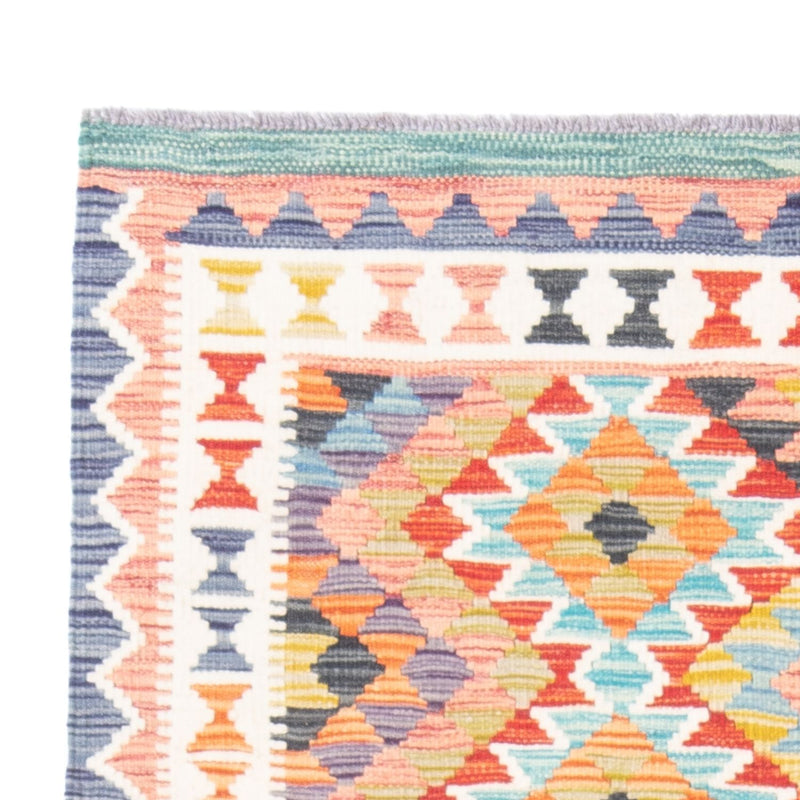 Kelim Rug - Splash - 156 x 105 cm - multicolored