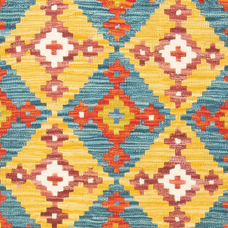 Kelim Rug - Splash - 143 x 104 cm - multicolored