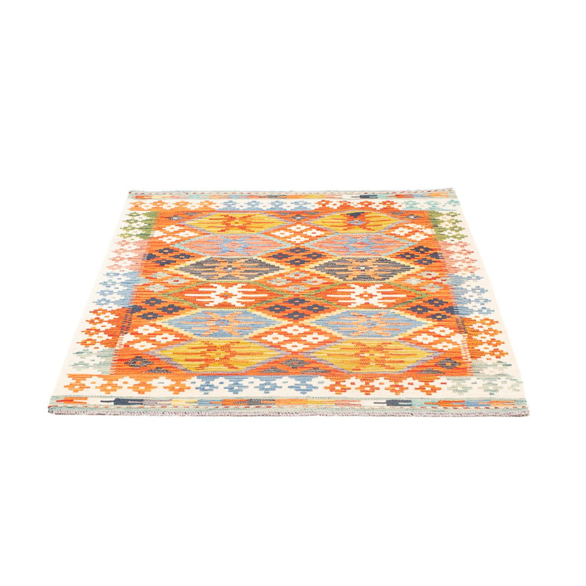 Kelim Rug - Splash - 150 x 99 cm - multicolored