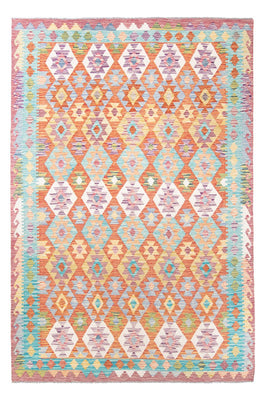 Kelim Rug - Splash - 298 x 199 cm - multicolored