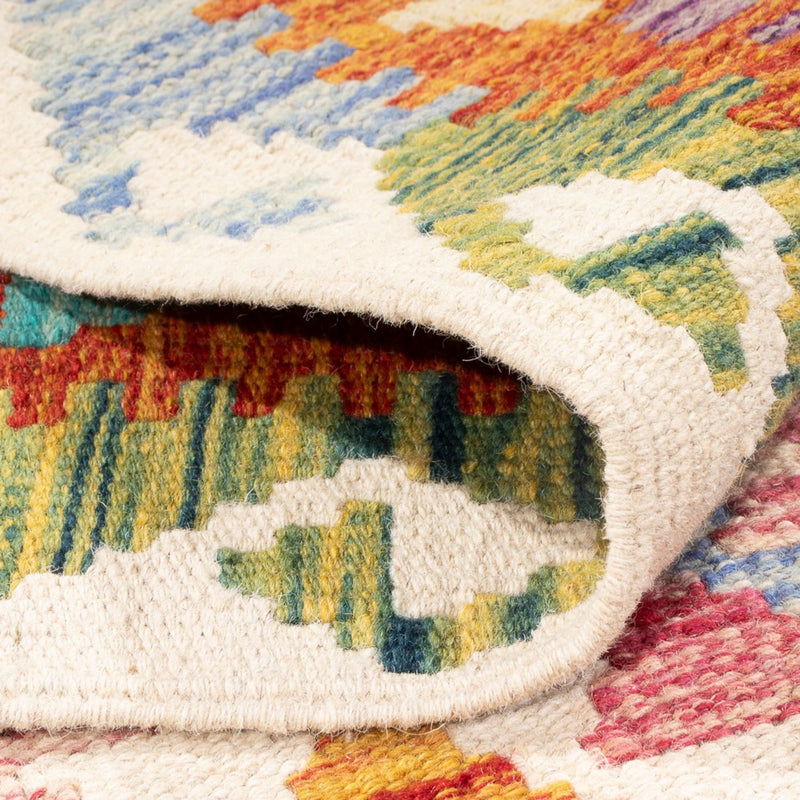 Kelim Rug - Splash - 291 x 198 cm - multicolored