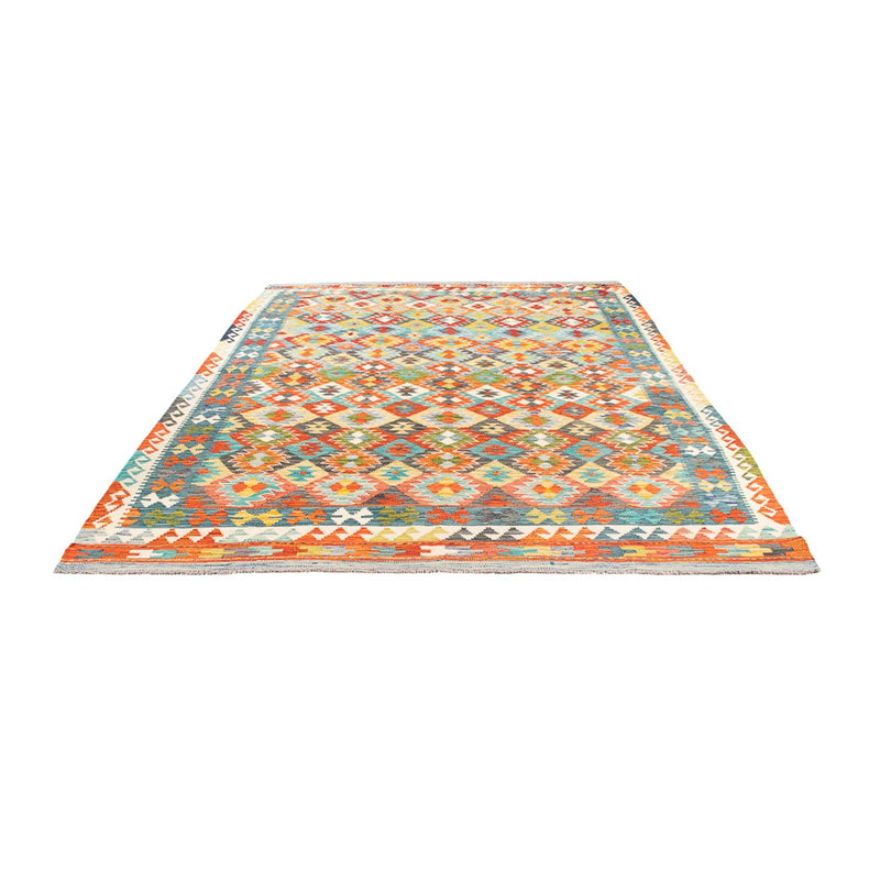 Kelim Rug - Splash - 290 x 202 cm - multicolored
