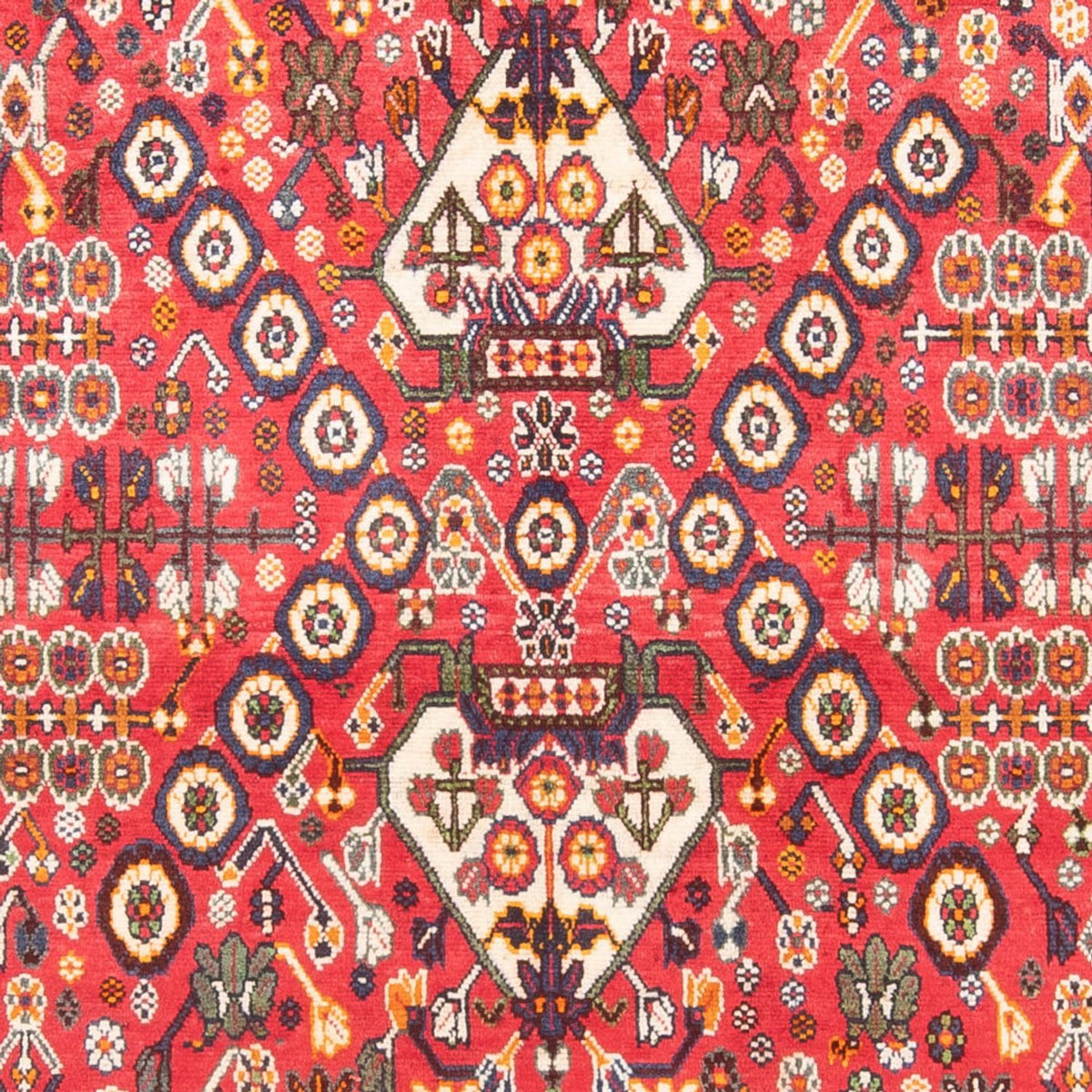 Perser Rug - Nomadic - 252 x 155 cm - red