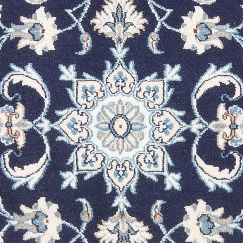 Perser Rug - Nain - 135 x 67 cm - dark blue