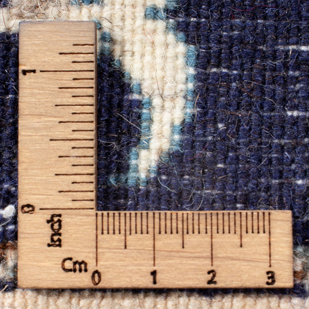 Perser Rug - Nain - 135 x 67 cm - dark blue