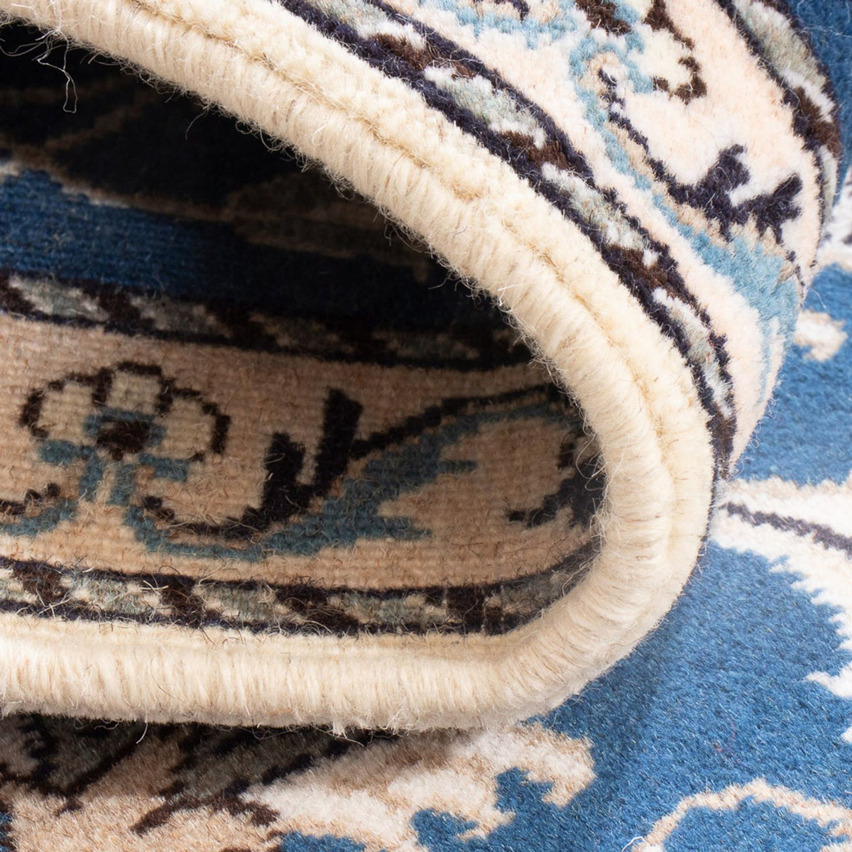 Perser Rug - Nain - 135 x 71 cm - blue