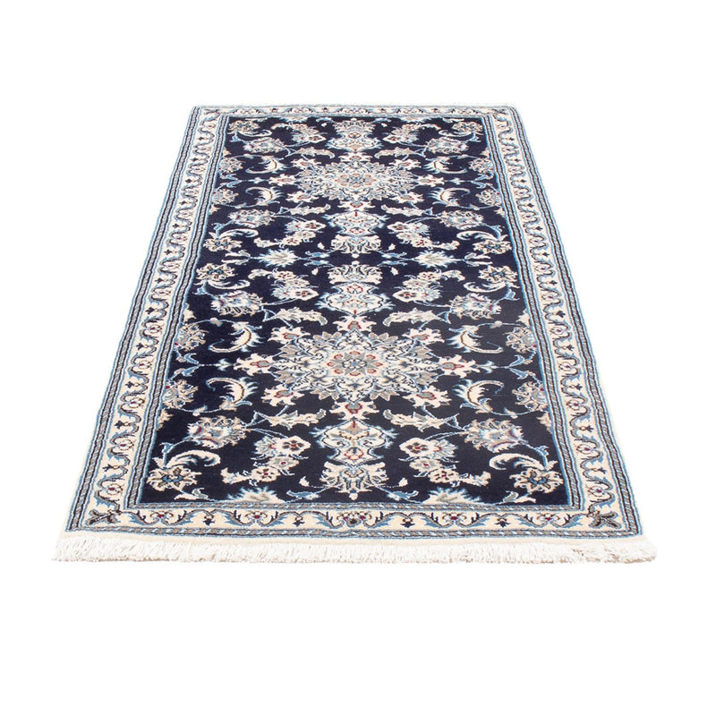 Runner Perser Rug - Nain - 190 x 79 cm - dark blue