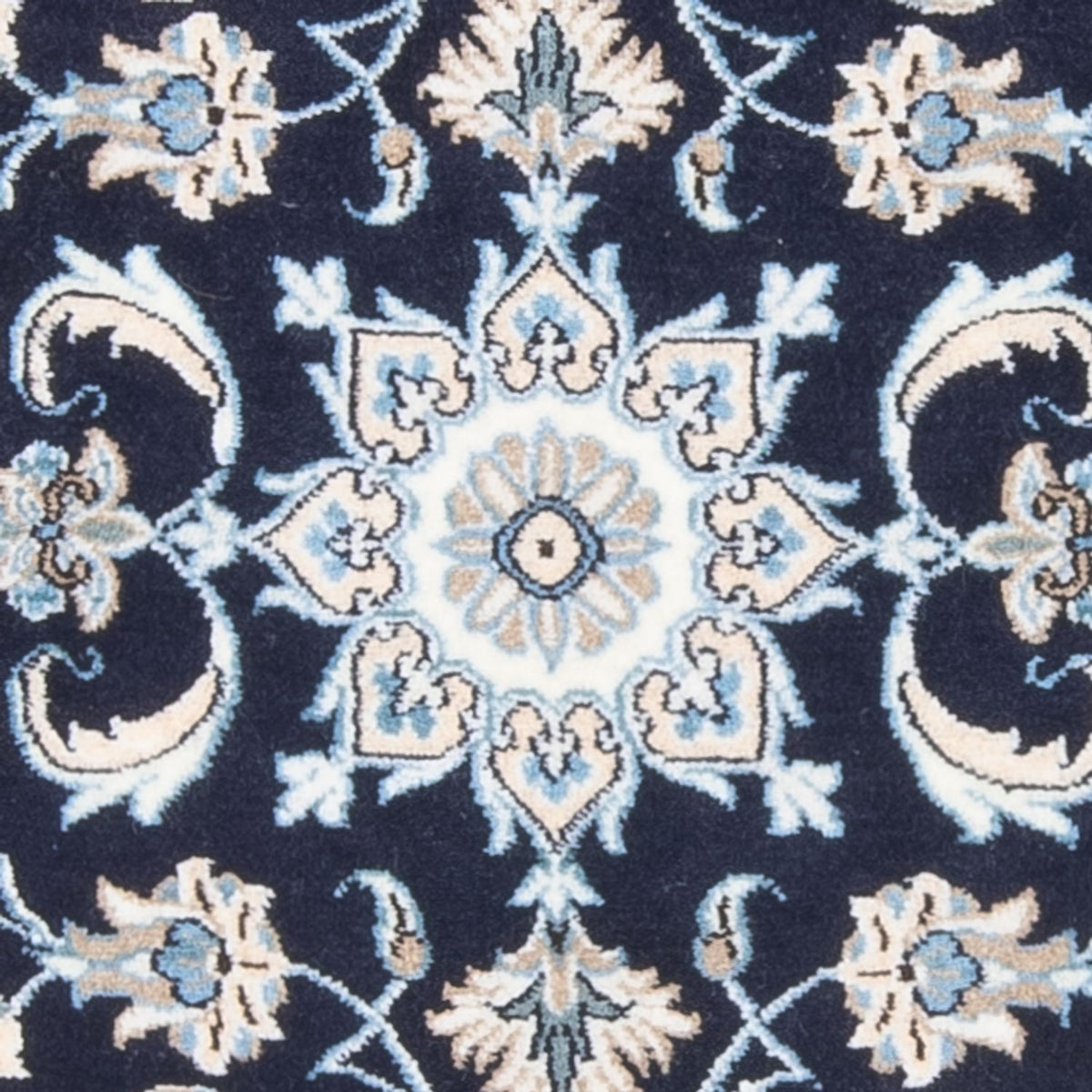 Perser Rug - Nain - 137 x 67 cm - dark blue