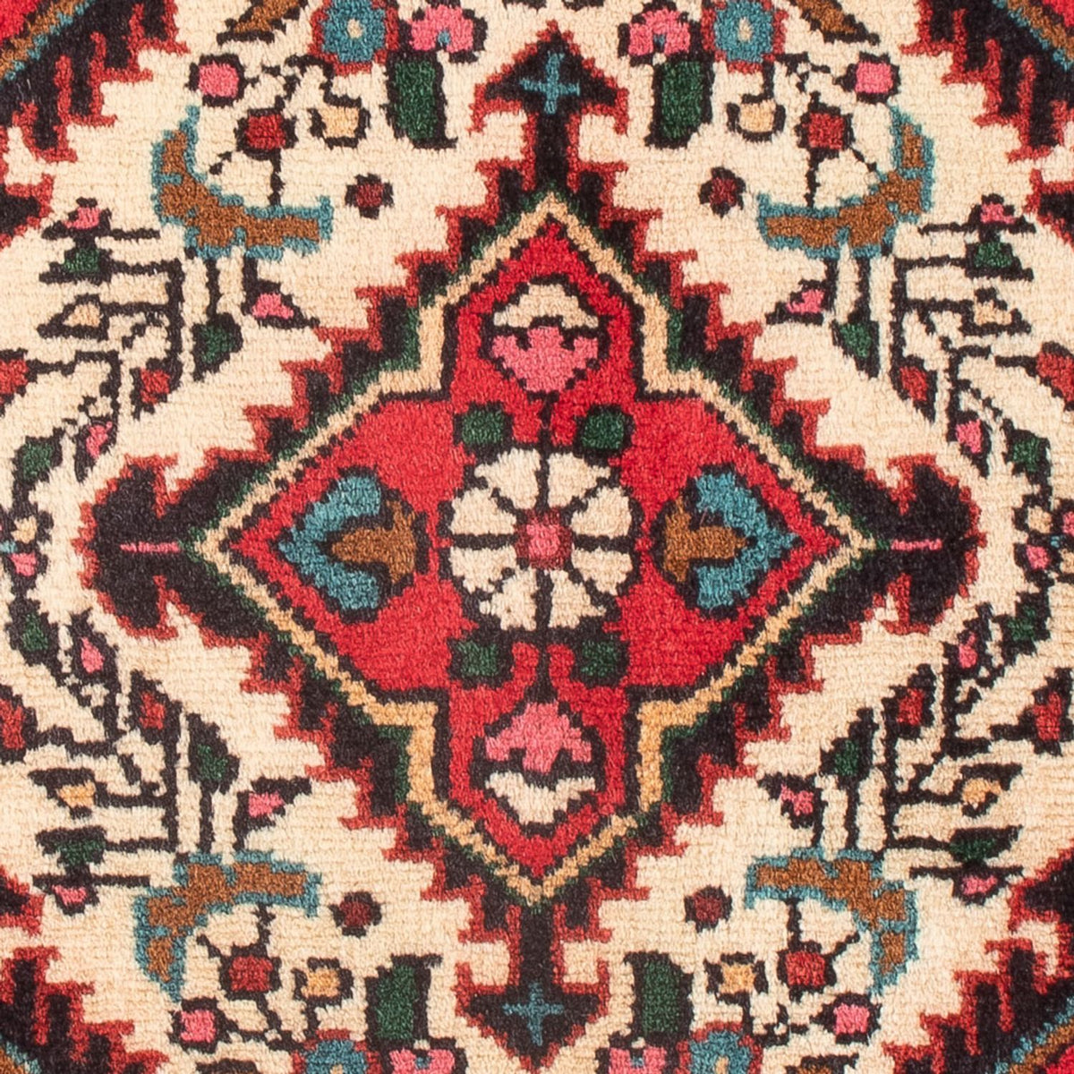 Perser Rug - Nomadic - 62 x 47 cm - cream