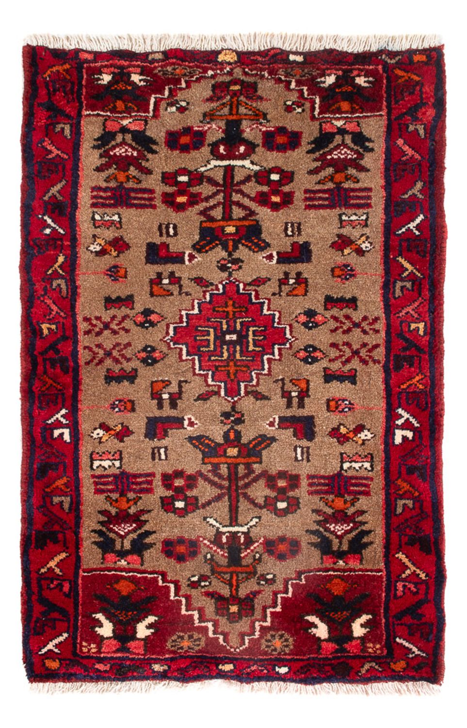 Perser Rug - Nomadic - 72 x 47 cm - brown
