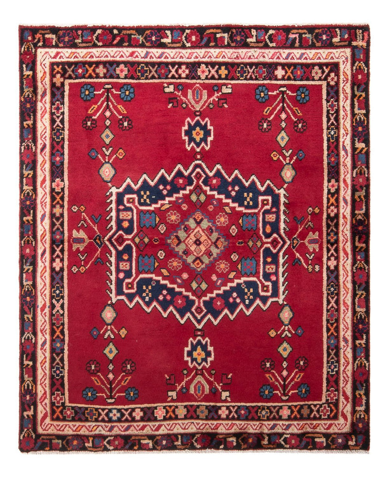 Perser Rug - Nomadic - 150 x 121 cm - red