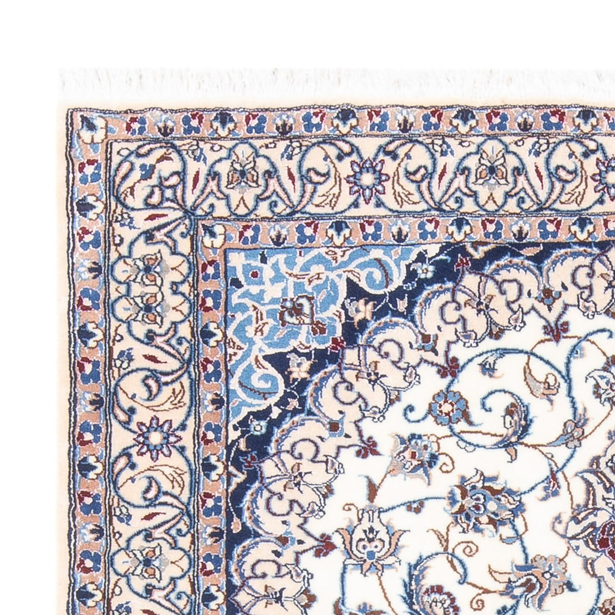 Perser Rug - Nain - Royal - 197 x 130 cm - cream