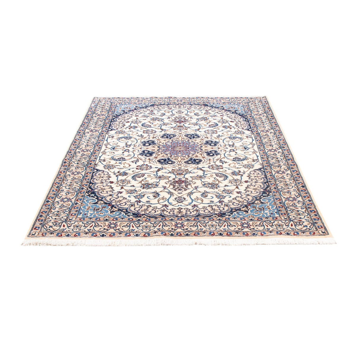 Perser Rug - Nain - Royal - 197 x 130 cm - cream