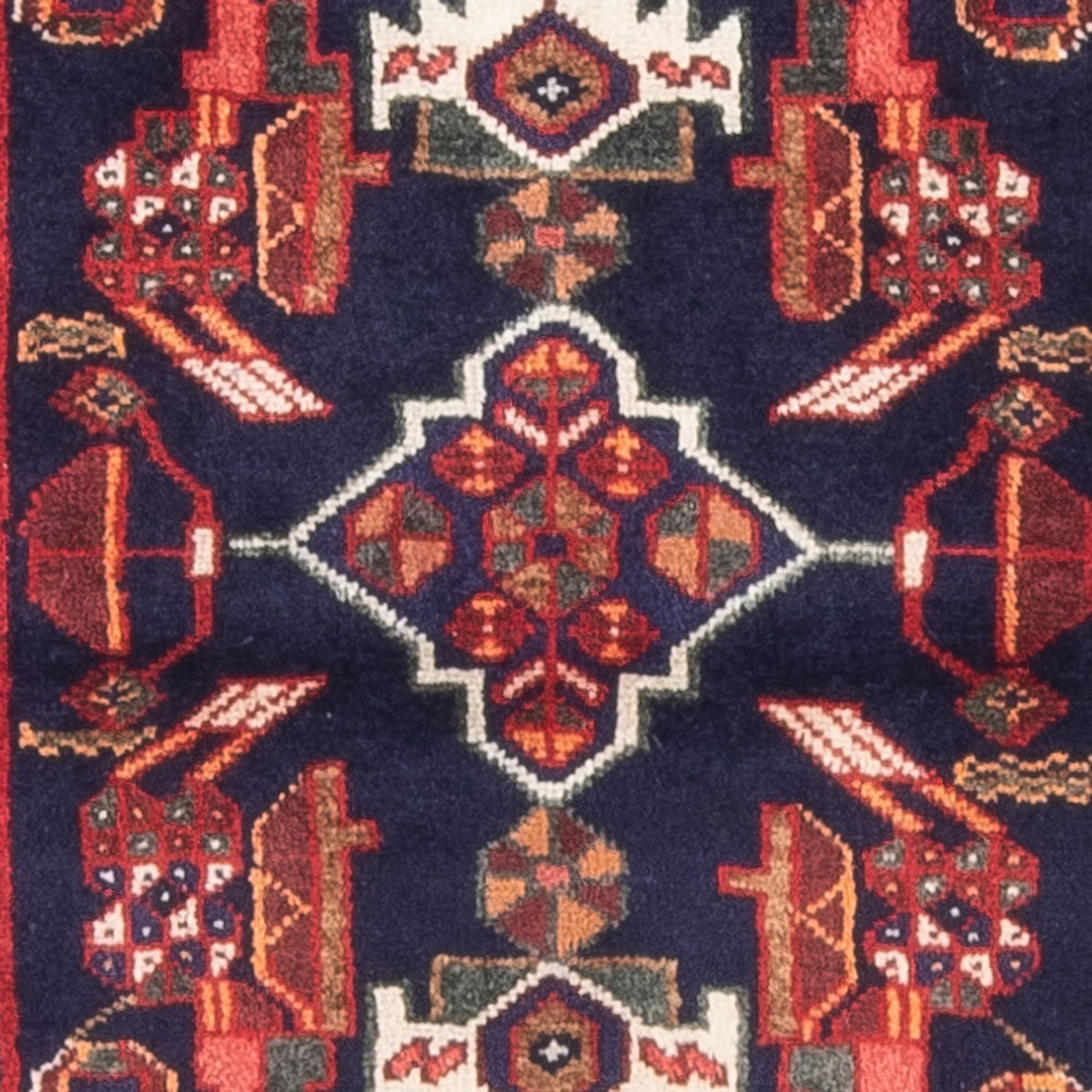 Perser Rug - Nomadic - 129 x 74 cm - dark blue