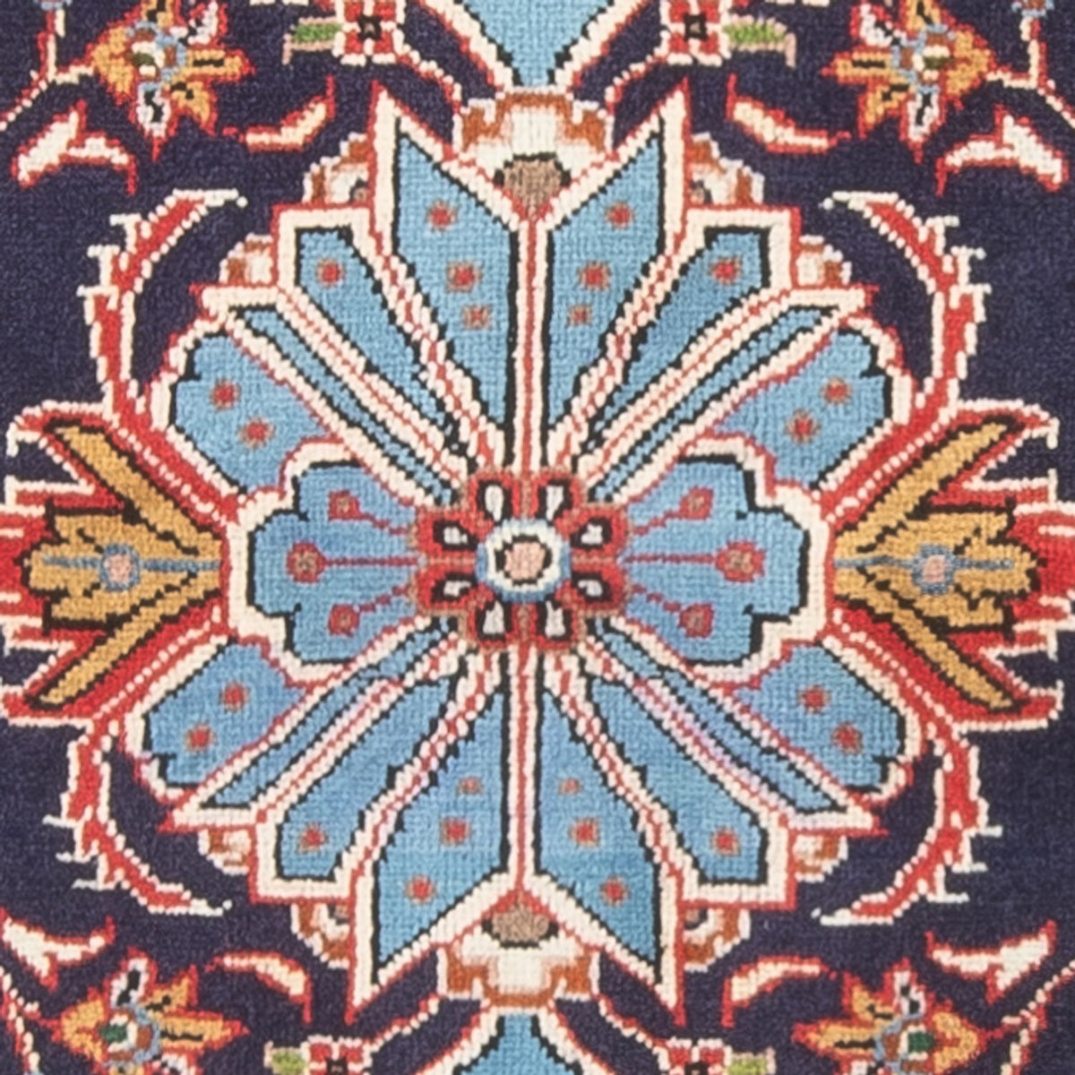 Perser Rug - Keshan - 128 x 64 cm - dark blue