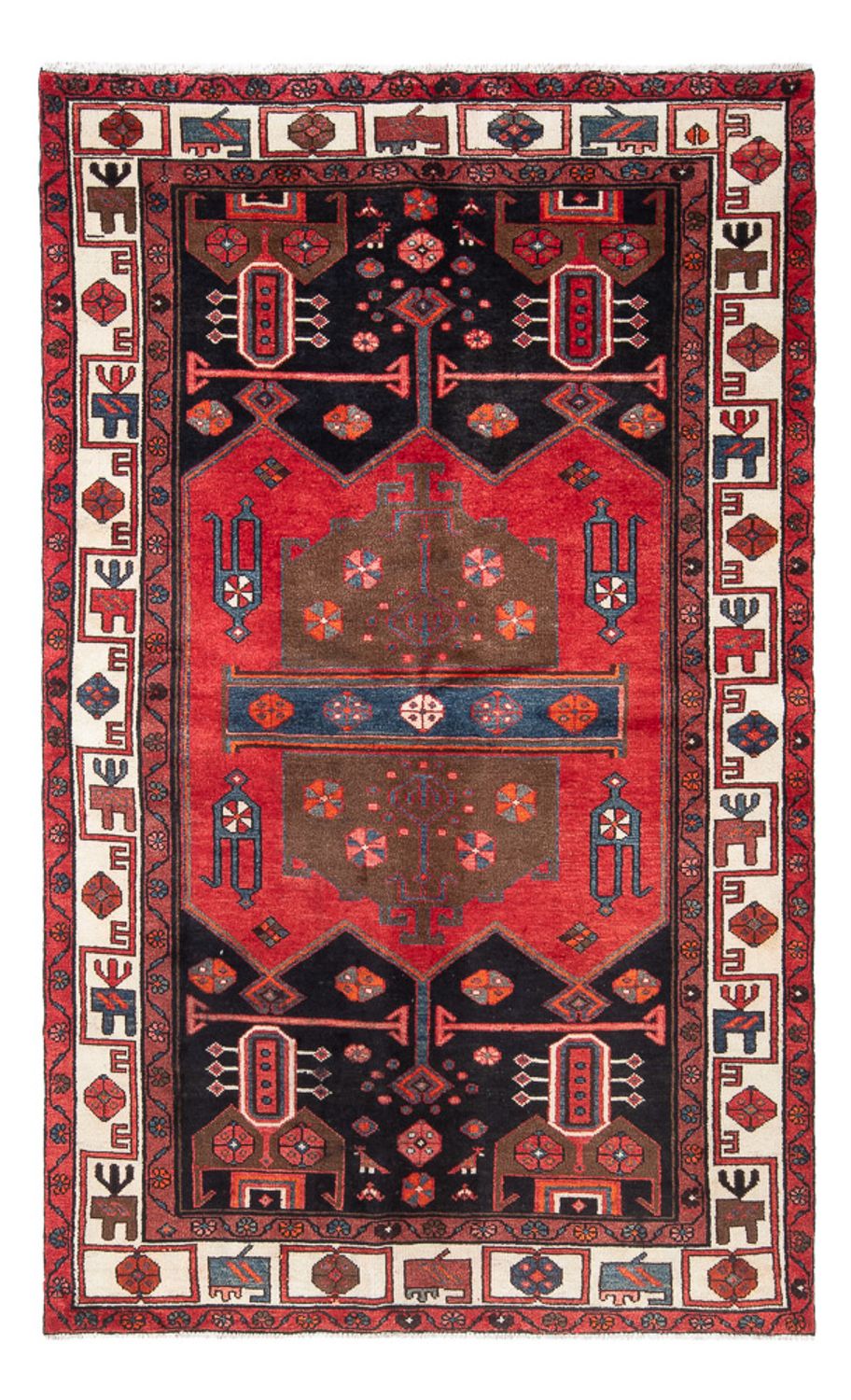 Perser Rug - Nomadic - 239 x 146 cm - red