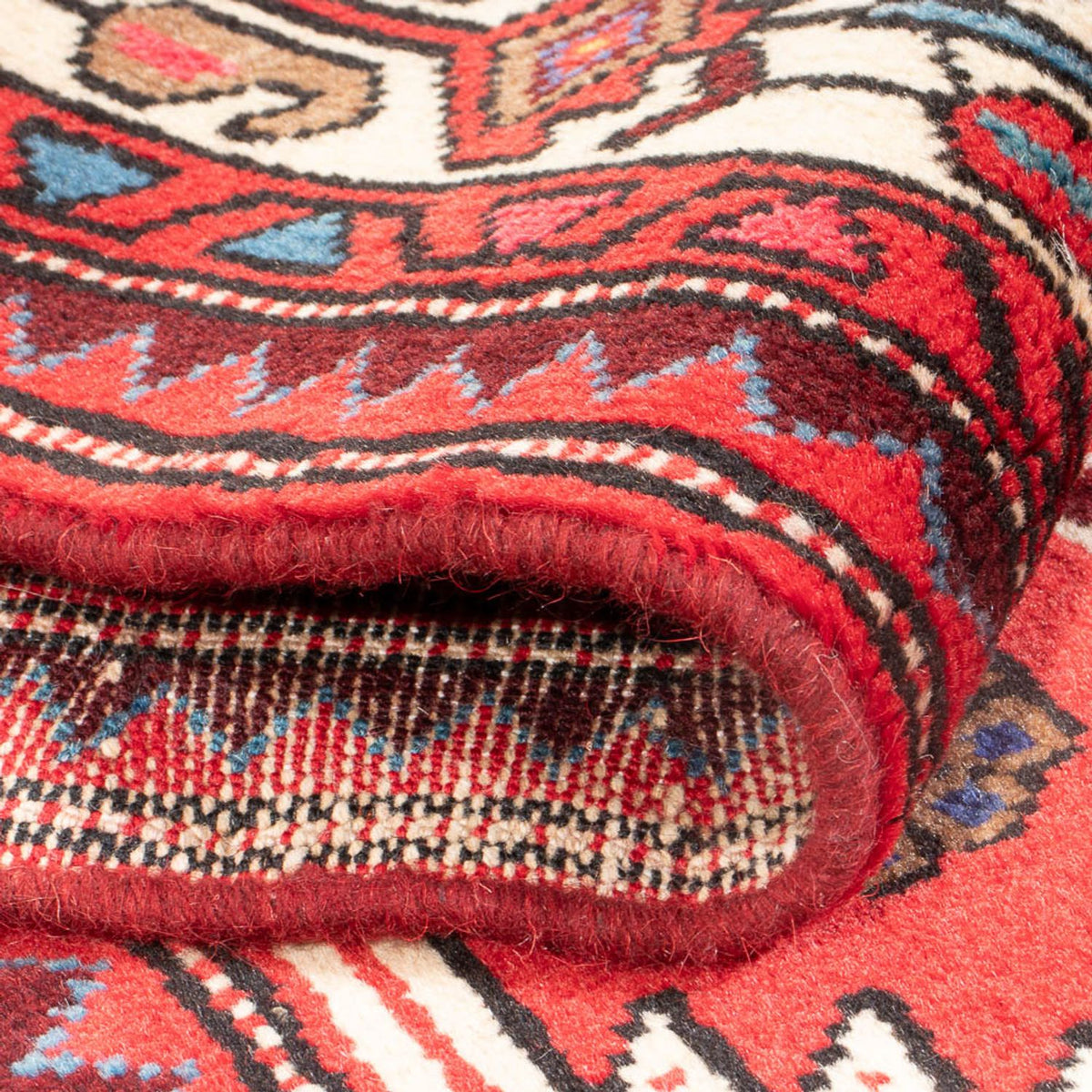 Perser Rug - Nomadic - 207 x 136 cm - red