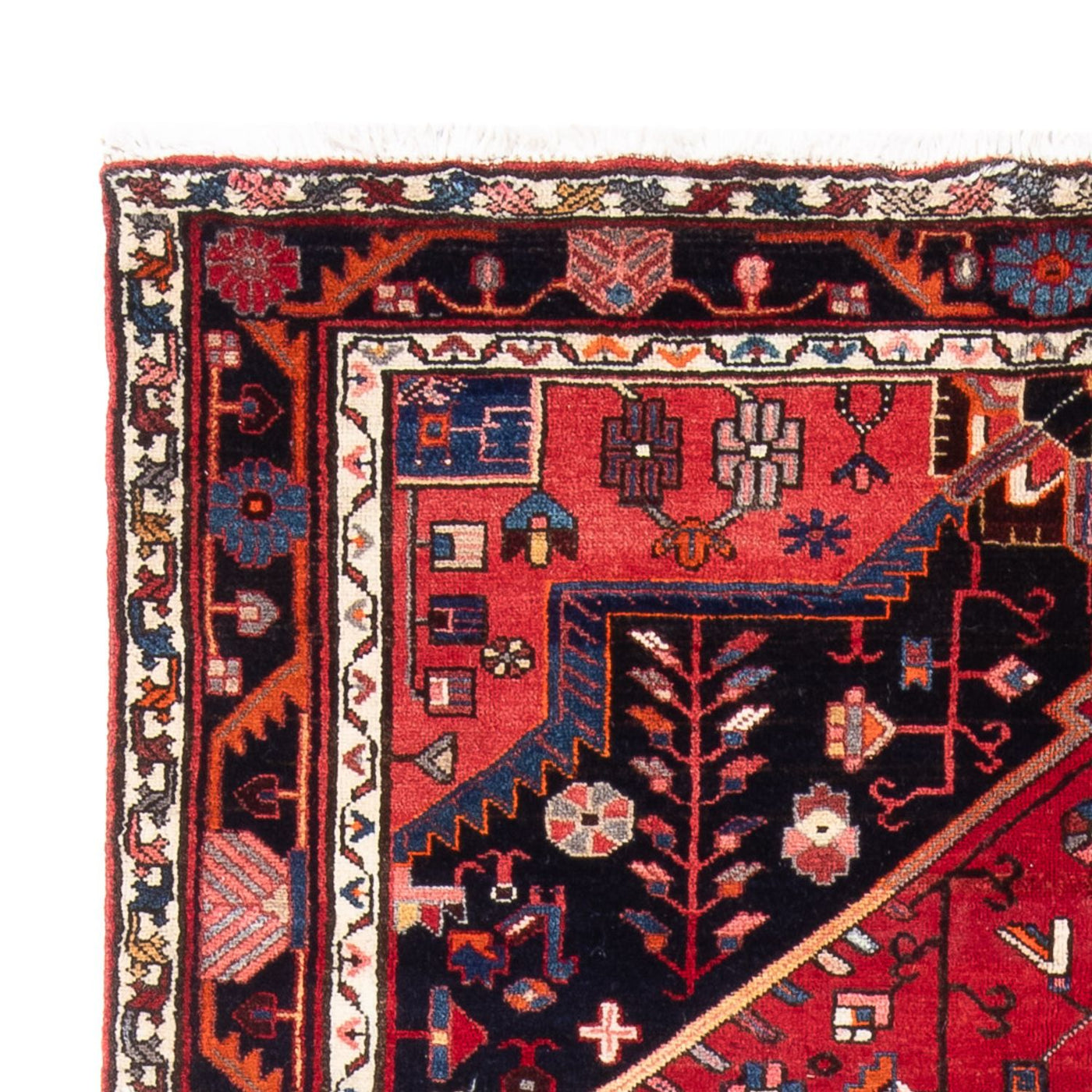 Hamadan Rug 215x139cm - Persian Rugs