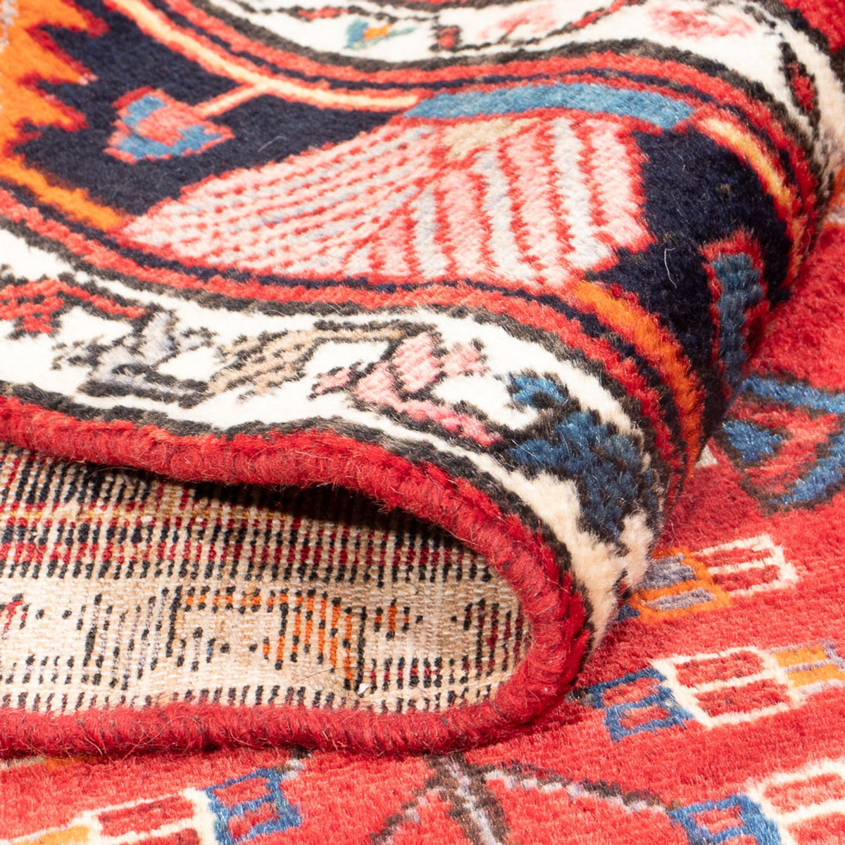 Perser Rug - Nomadic - 215 x 139 cm - red