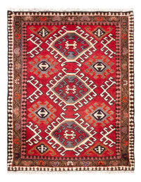 Turkaman Rug - 89 x 67 cm - red