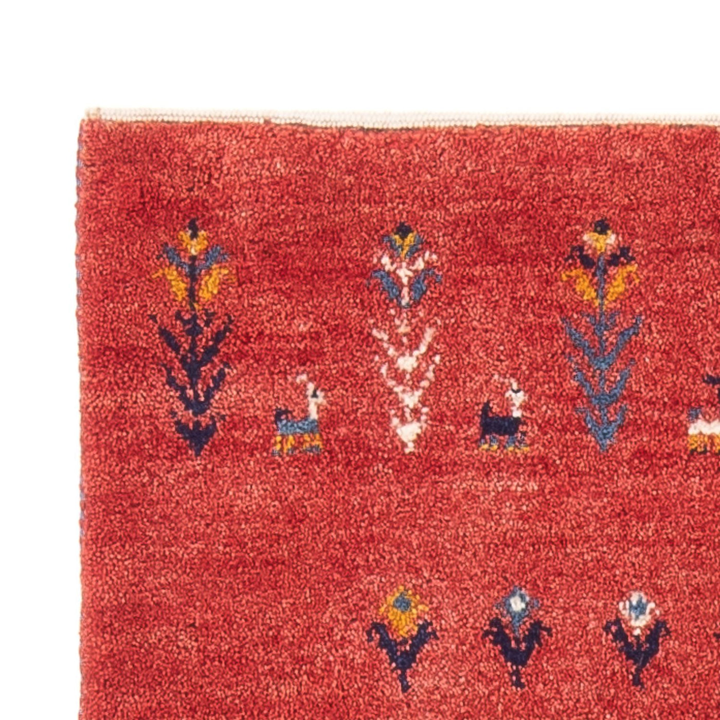 Persian Gabbeh Rug 123x83cm - Perserteppich Wollteppich