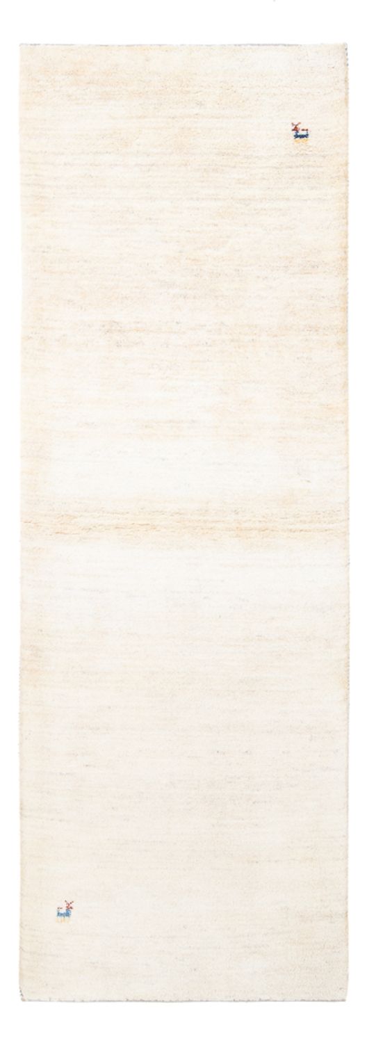 Runner Gabbeh Rug - Perser - 247 x 82 cm - natural white
