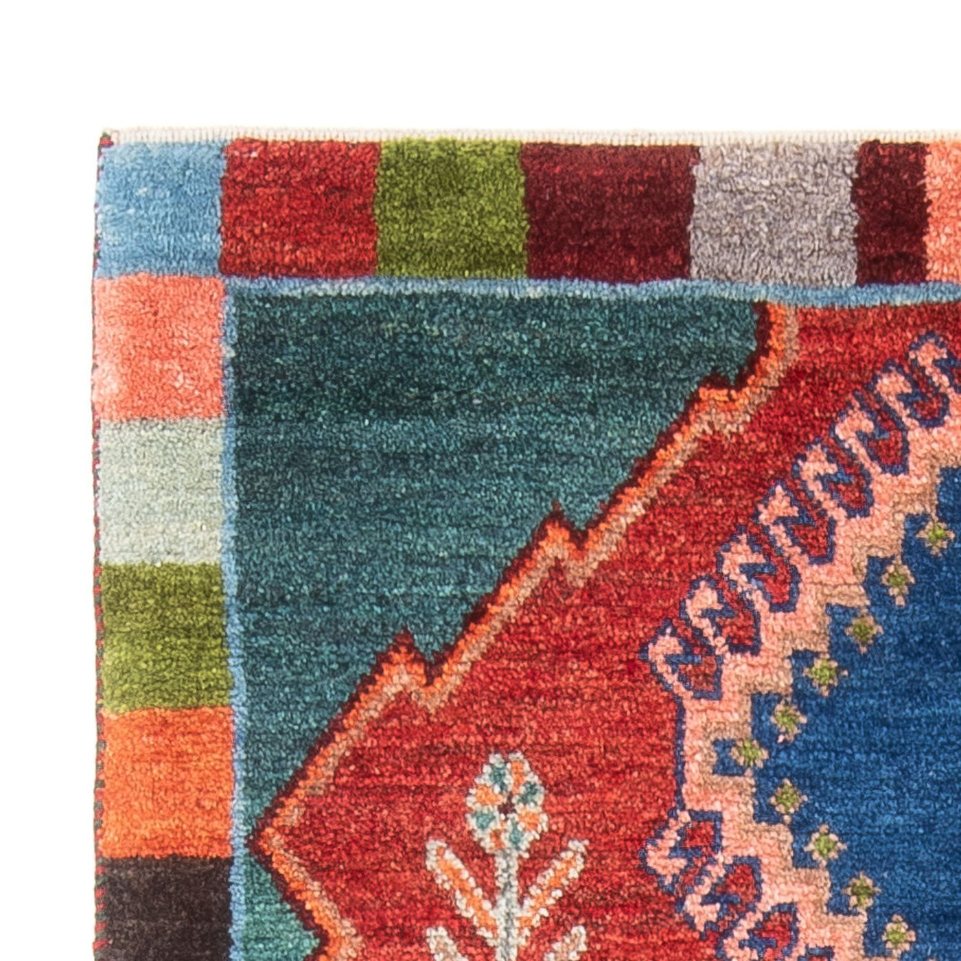 Gabbeh Persian Rug 149x94cm - Perserteppich Wollteppich