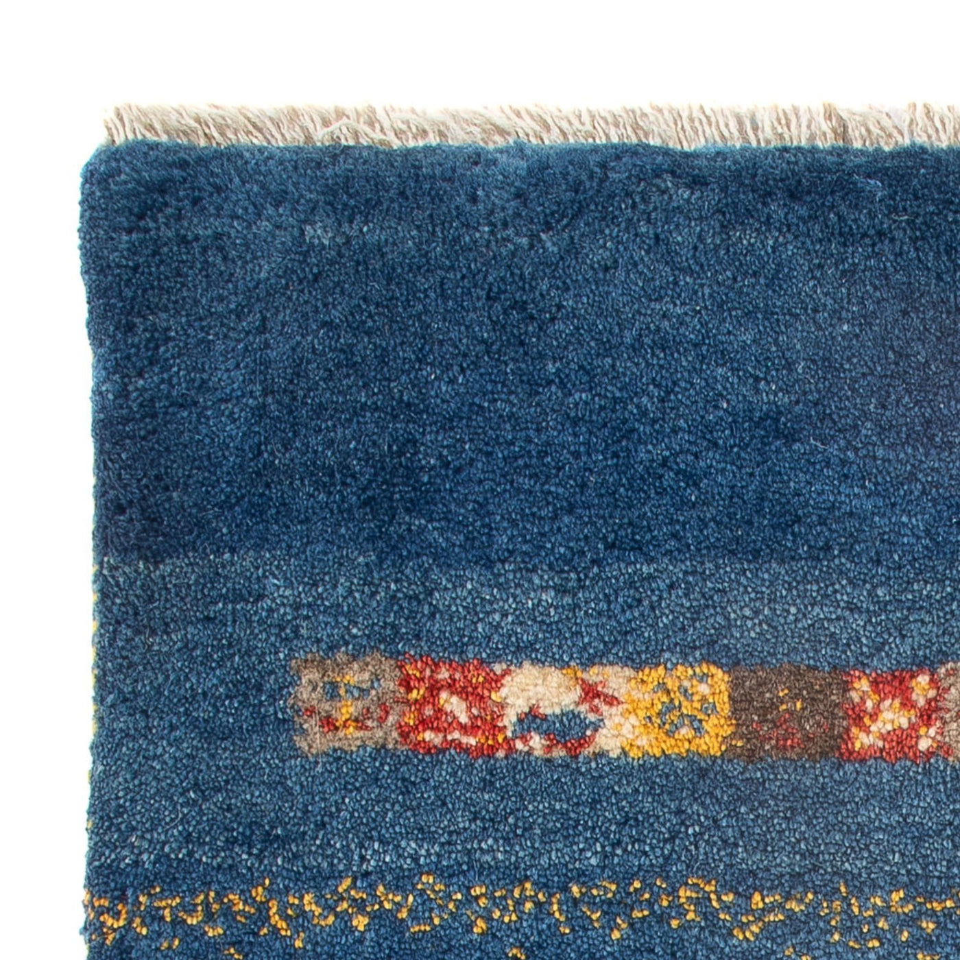 Gabbeh Persian Rug 87x63cm - Perserteppich Wollteppich